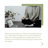 Nourish & Thrive after 35 - 12 Week Custom Nutrition & Fitness Program